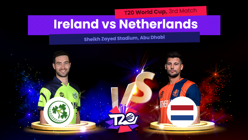 Ire vs Net, 3rd Match