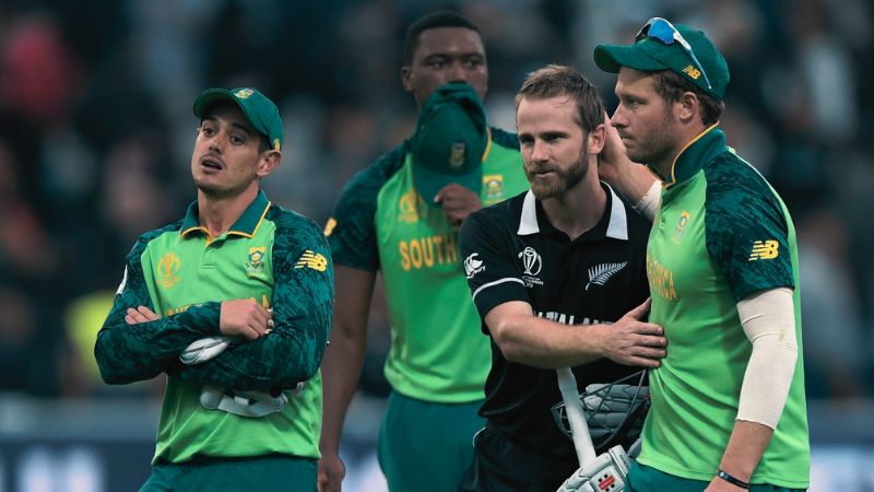 New Zealand vs South Africa Head-To-Head Records